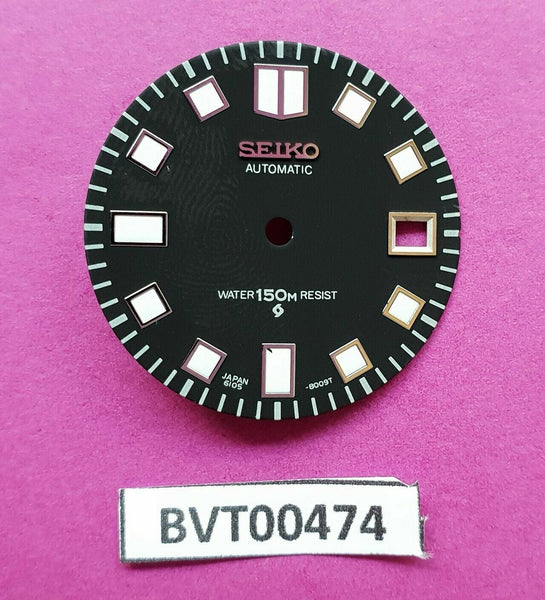 NEW SEIKO SUWA DIAL FOR 6105 8000 8009 6105-8110 8119 WHITE VER. WATCH BVT00474