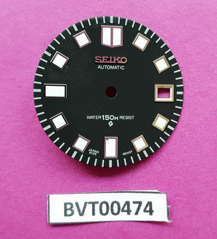 NEW SEIKO SUWA DIAL FOR 6105 8000 8009 6105-8110 8119 WHITE VER. WATCH BVT00474
