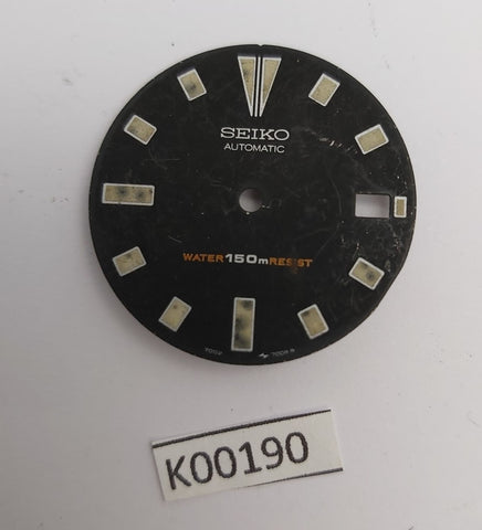 USED VINTAGE SEIKO DIAL FOR 7002 7000 DIVE WATCH K00190