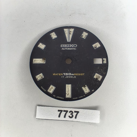 USED VINTAGE SEIKO DIAL FOR 7002 7000 DIVE WATCH BVT07737