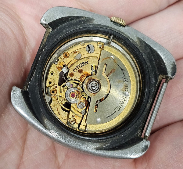 PROJECT TO FIX CITIZEN SKELETON DIAL AUTOMATIC EXHIBITION WATCH EU SHIP 9229