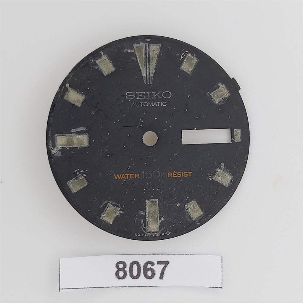 USED VINTAGE SEIKO DIAL FOR 6309 7290 DIVE WATCH BVT08067