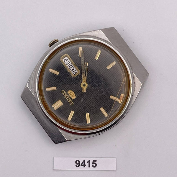 PROJECT TO FIX SEIKO 5 6309 563A MENS SS AUTO DAY DATE WATCH 9415