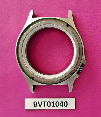 USED ORIENT 46943 POLISHED STAINLESS STEEL MIDSIZED DIVER CASE WATCH BVT01040