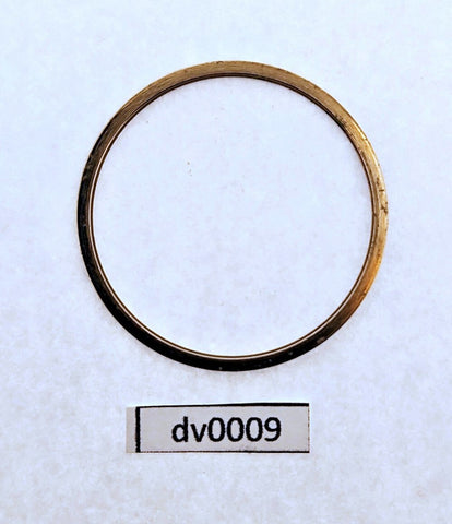 HARD TO FIND USED SEIKO MENS GASKET UNDERLAY METAL FOR 6309 7290 WATCH DV0009