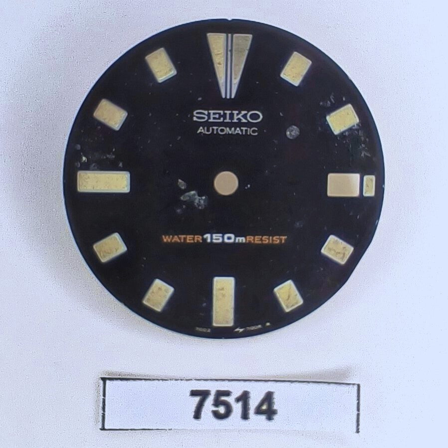 USED VINTAGE SEIKO DIAL FOR 7002 7000 DIVE WATCH BVT07514
