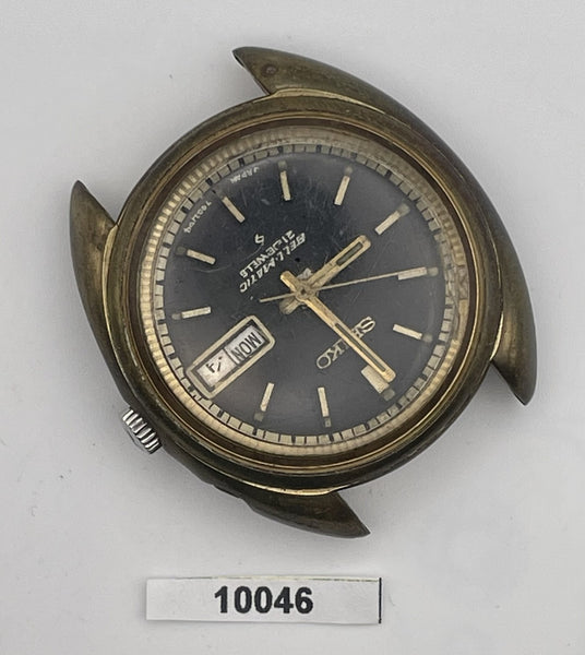 PROJECT FIX SEIKO BELLMATIC 4006 MENS GOLD AUTO DAY DATE WATCH EU SHIP 10046