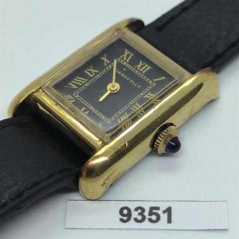 PROJECT TO FIX BULOVA CARAVELLE ROMAN DIAL LADIES GOLD DRESS WATCH 9351