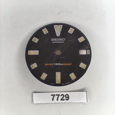 USED VINTAGE SEIKO DIAL FOR 7002 7000 DIVE WATCH BVT07729