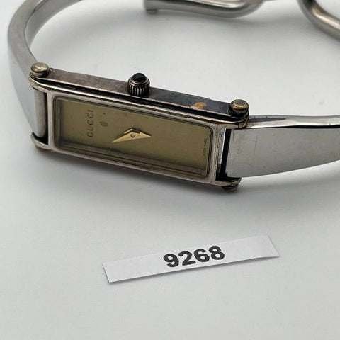 PROJECT TO FIX GUCCI LADIES BANGLE SS 1500 WATCH EU SHIP WATCH 9268
