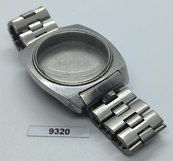 USED VINTAGE SEIKO 6602 8070 CASE BACK GLASS COVER 300618 WATCH KIT BVT09320