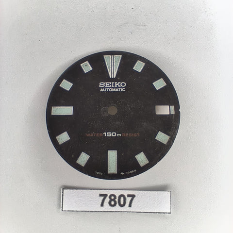 USED VINTAGE SEIKO DIAL FOR 7002 7000 DIVE WATCH BVT07807