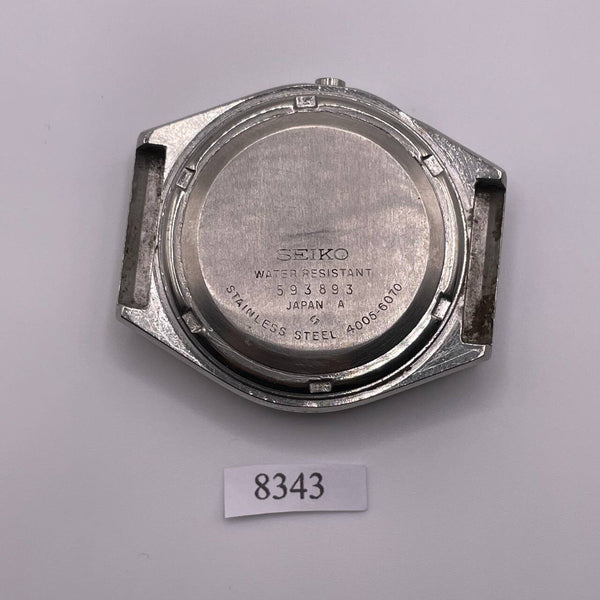 USED SEIKO BELLMATIC 4006 POLISHED KIT CASE STEEL MENS WATCH BVT08343
