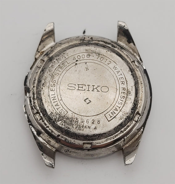 USED SEIKO BELLMATIC 4006 POLISHED KIT MIDCASE COVER STEEL MENS WATCH BVT010541