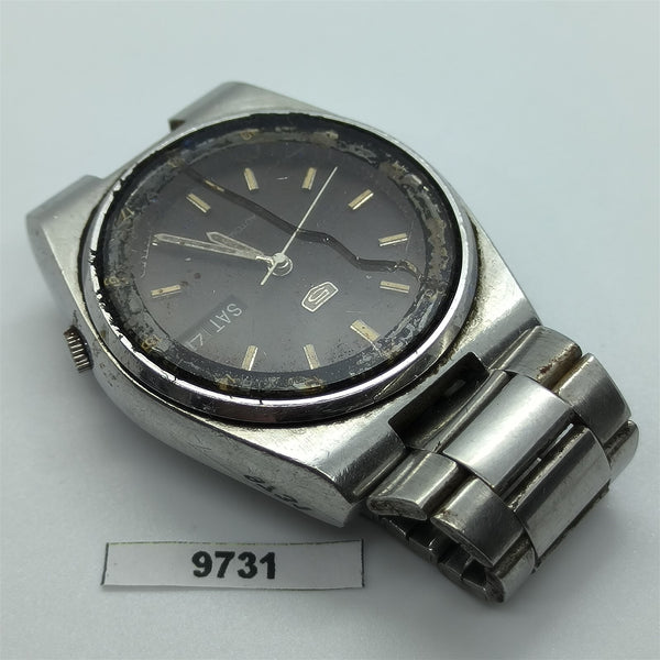 PROJECT TO FIX SEIKO 5 7009 3160 MENS SS AUTO DAY DATE WATCH BVT09731