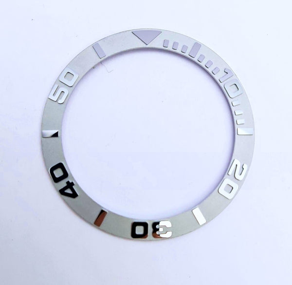 NEW AF SEIKO LEX YACHT MASTER SS KIT CASE BEZEL GLASS CROWN STRAP DIAL HANDS