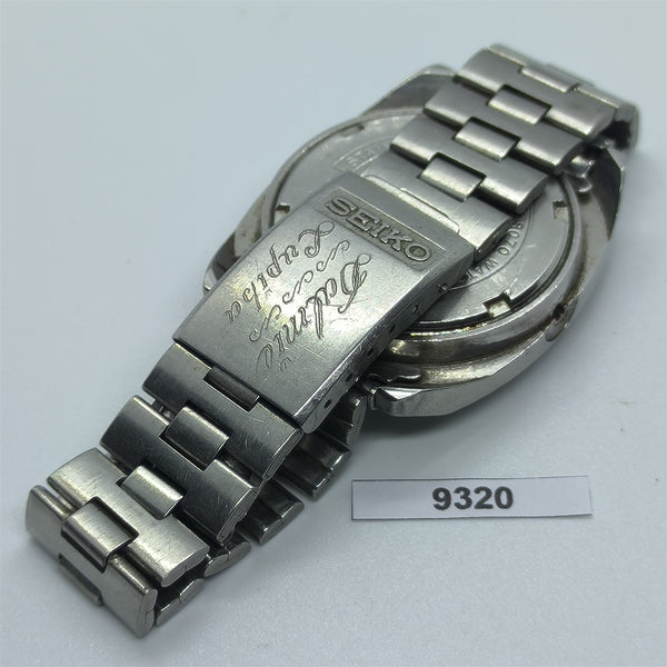 USED VINTAGE SEIKO 6602 8070 CASE BACK GLASS COVER 300618 WATCH KIT BVT09320