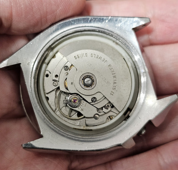 PROJECT TO FIX SOLVIL TITUS SS MENS AUTO DAY DATE DIVE WATCH EUROPE SHIP 10195