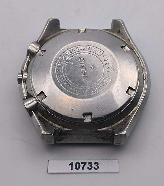 USED RARE SEIKO 6138 KIT CASE CHRONOGRAPH STEEL WATCH BVT010733