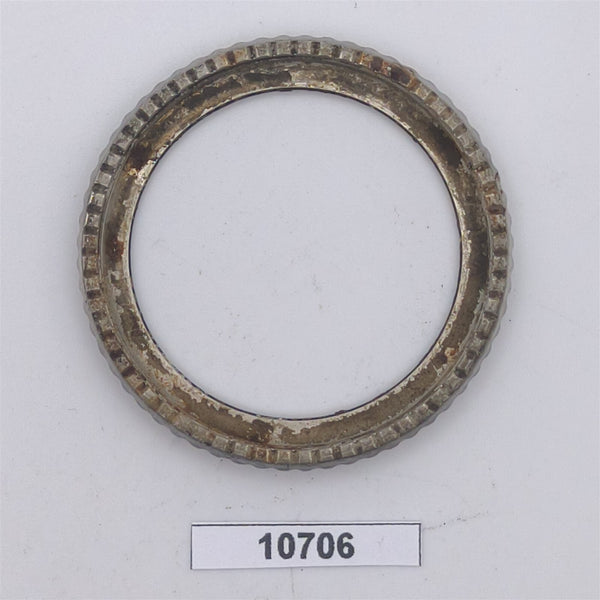 USED SEIKO MENS BEZEL GHOSTED SLOPED INSERT FOR 6309 7040 TURTLE WATCH BVT010706
