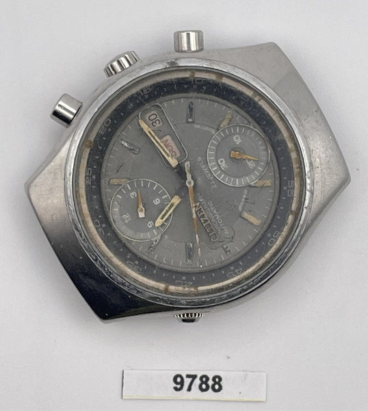 PROJECT TO FIX CITIZEN DOUBLE REGISTER 67-9119 SS MENS CHRONOGRAPH WATCH BVT9788