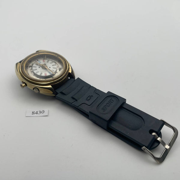 PROJECT FIX SEIKO BELLMATIC 4006 MENS GOLD AUTO DAY DATE 016403 WATCH EU SHIP
