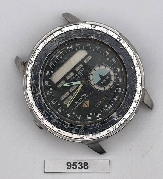 PROJECT TO FIX CITIZEN MENS 8945-087836 WINGMAN DIGI ANALOG EU SHIP WATCH 9538