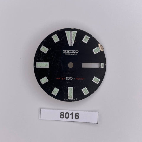 USED VINTAGE SEIKO DIAL FOR 6309 7290 DIVE WATCH BVT08016