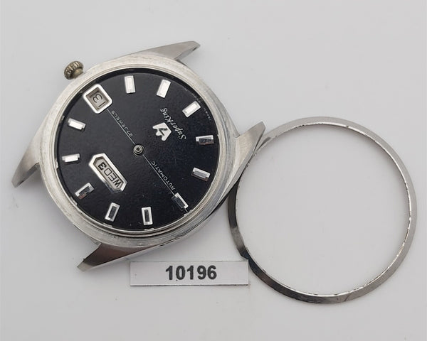 PROJECT TO FIX VINTAGE CITIZEN SUPERKING MENS DAY DATE WATCH EU SHIP 10196