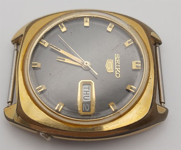 PROJECT TO FIX SEIKO 5 6119 7100 DAY DATE AUTOMATIC MENS EU SHIP WATCH 887412