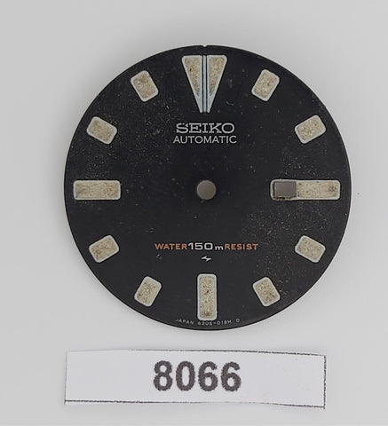 USED VINTAGE SEIKO DIAL FOR 4205 MIDSIZE DIVE WATCH BVT08066