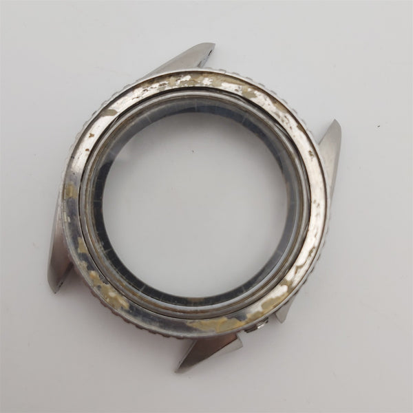 USED RARE VINTAGE SOLVIL TITUS DIVER CASE GLASS BEZEL WATCH KIT BVT6661