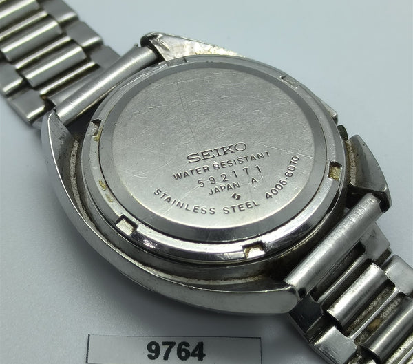 PROJECT TO FIX SEIKO BELLMATIC 4006 6070 MENS SS AUTO DAY DATE WATCH EU SHP 9764