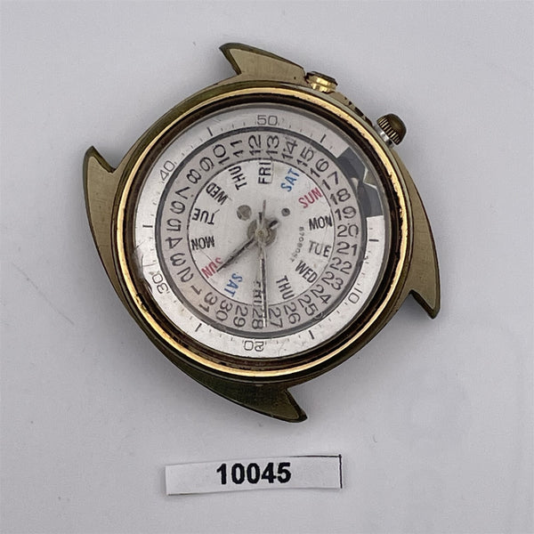 PROJECT TO FIX SEIKO BELLMATIC 4006 MENS GOLD AUTO DAY DATE WATCH EU SHIP 10045