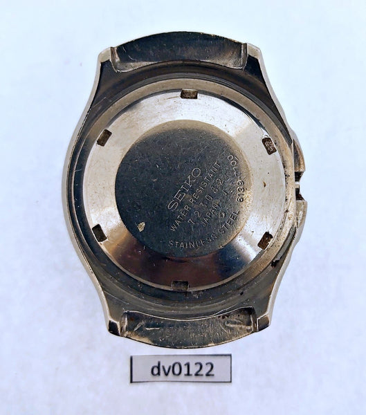 USED SEIKO 6139 7100 DARTH VADER HELMET KIT CASE CHRONOGRAPH SS WATCH DV0122