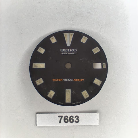 USED VINTAGE SEIKO DIAL FOR 7002 7000 DIVE WATCH BVT07663