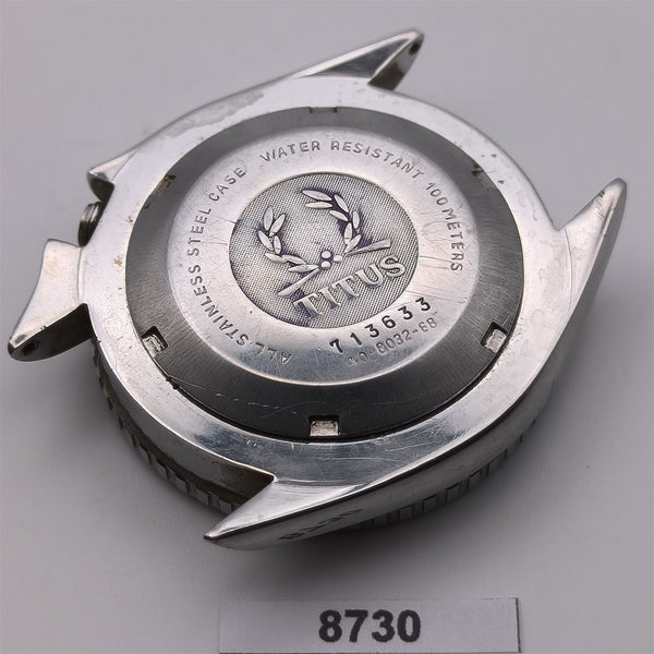PROJECT TO FIX SOLVIL TITUS SS MENS AUTO DAY DATE DIVE WATCH EUROPE SHIP 8730