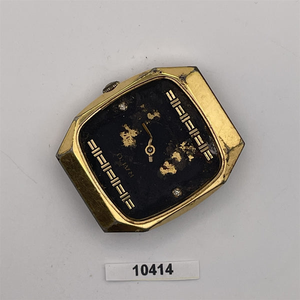 PROJECT TO FIX RADO GOLD PLATE AUTOMATIC DATE WATCH EU SHIP MENS WATCH 10414