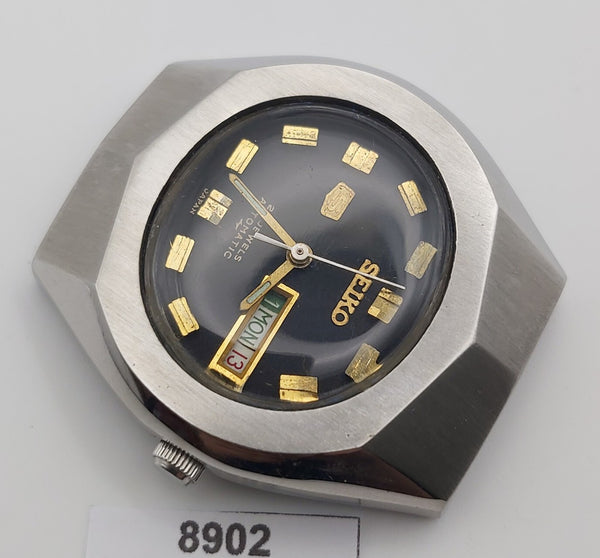 PROJECT TO FIX SEIKO 5 MENS SS MODDED ETA CALIBER AUTO DAY DATE WATCH BVT08902