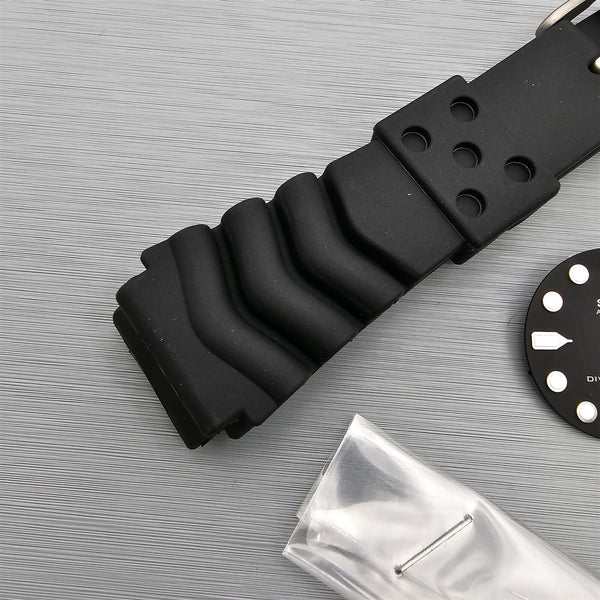 NEW AF SEIKO 7S26 7020 SKX171 BLACK DIAL KIT CASE BEZEL GLASS CROWN DIAL HANDS
