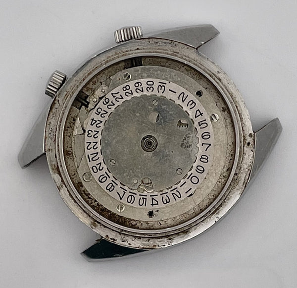 PROJECT TO FIX CITIZEN ALARM PARAWATER 60-7092 MANUAL WIND THICK LUGS DATE WATCH