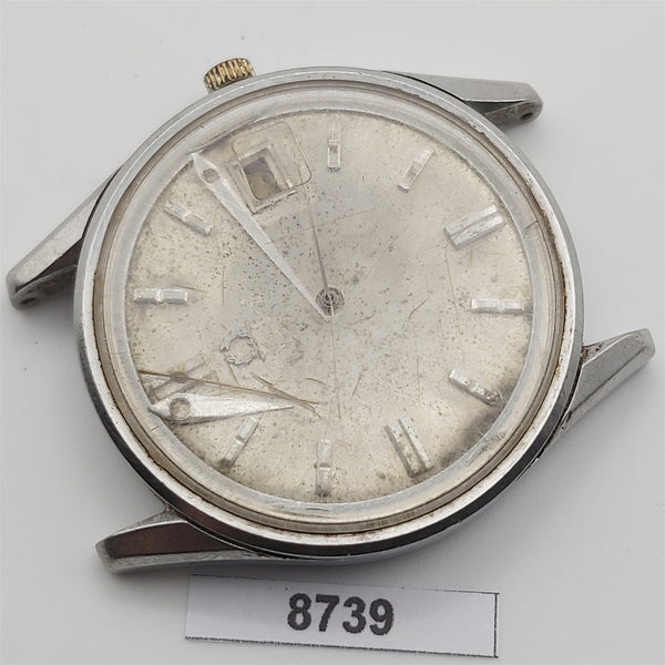 PROJECT TO FIX SOLVIL TITUS MENS SS ROUND MANUAL MENS SIZE WATCH EU SHIP BVT8739
