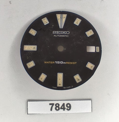 USED VINTAGE SEIKO DIAL FOR 7002 7000 DIVE WATCH BVT07849