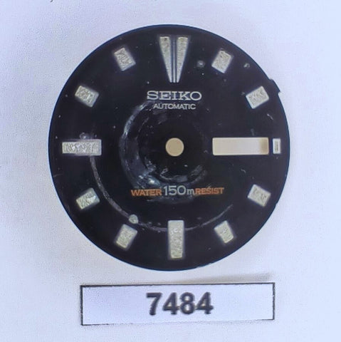 USED VINTAGE SEIKO DIAL FOR 6309 7290 DIVE WATCH BVT07484