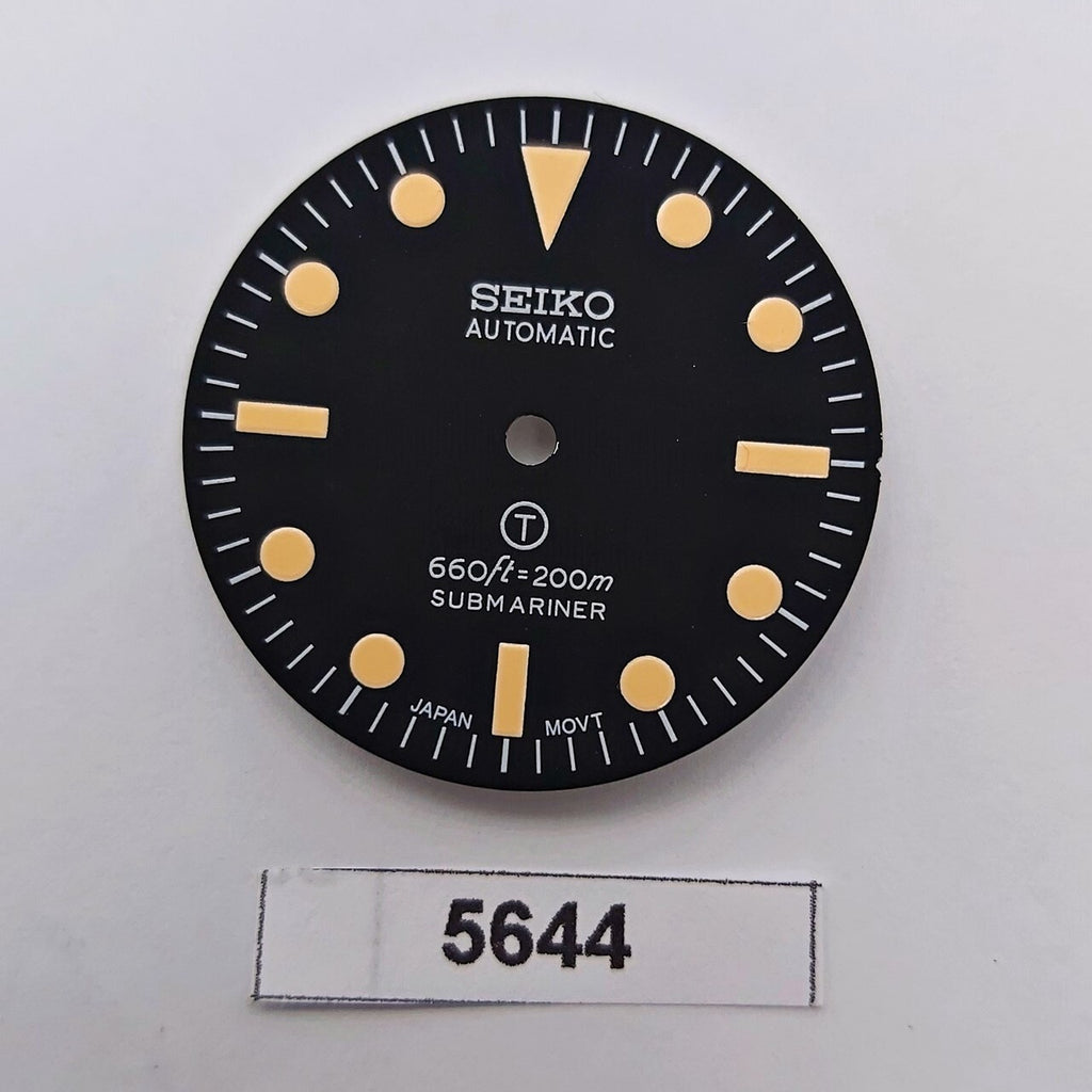 RARE MOD DIAL SEIKO 7S26 0020 NH35 SUBMARINE NO DATE LOOK 660ft 200m DIAL BT5644