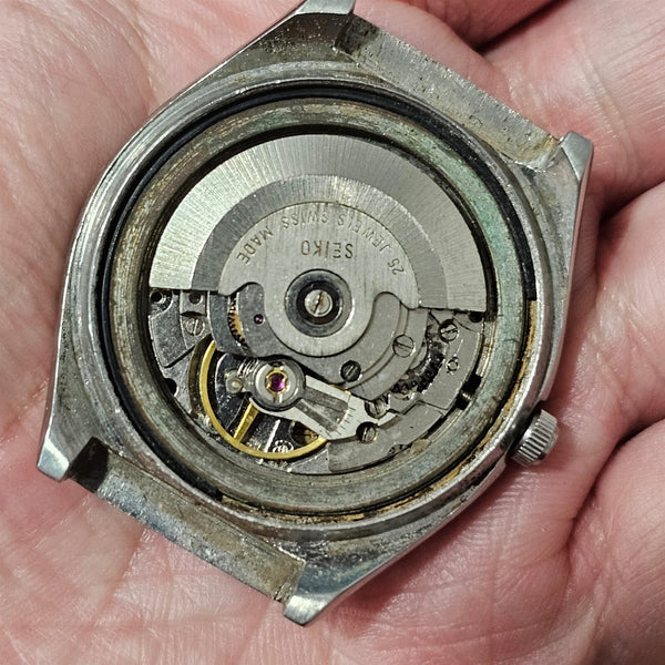 PROJECT TO FIX SEIKO 5 MENS SS MODDED ETA CALIBER AUTO DAY DATE WATCH BVT08902