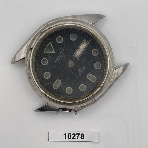 USED RARE VINTAGE SOLVIL TITUS DIVER MENS CASE COVER GLASS MT CASE WATCH 10278