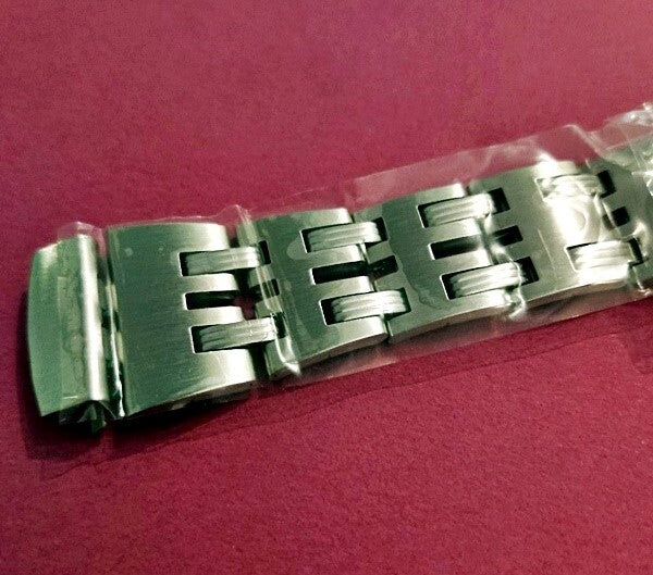 ONLY ONE ON EBAY SEIKO JDM BAND FOR 6139 6XXX BLACK POGUE CHRONOGRAPH BVT2462