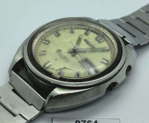 PROJECT TO FIX SEIKO BELLMATIC 4006 6070 MENS SS AUTO DAY DATE WATCH EU SHP 9764