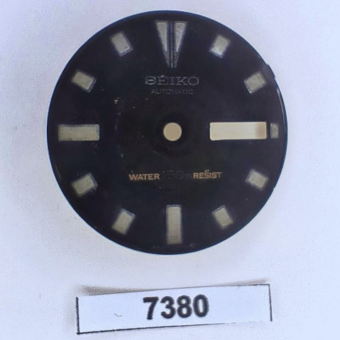 USED VINTAGE SEIKO DIAL FOR 6309 7290 DIVE WATCH BVT07380
